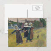 Breton Girls Dancing - Paul Gauguin Briefkaart (Voorkant / Achterkant)