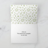 Breton Kerst en Nieuwjaarskaart Kaart (Binnen)