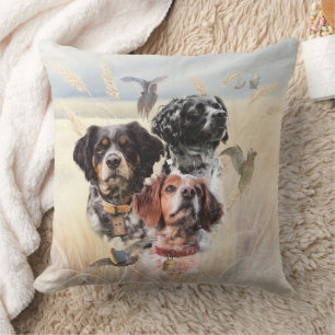 Breton Spaniel Kussen