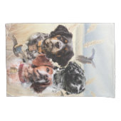Breton Spaniel Kussensloop (Voorkant)
