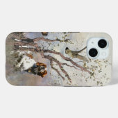 Breton Spaniel, Passie voor Vogels Case-Mate iPhone Case (Achterkant (horizontaal))