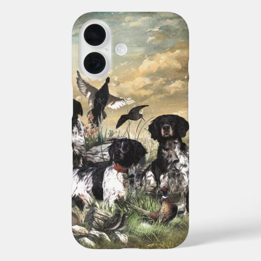 Breton Spaniel, Passie voor Vogels Case-Mate iPhone Case (Achterkant)