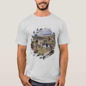 Breton Spaniel, Passie voor Vogels T-shirt (Voorkant)