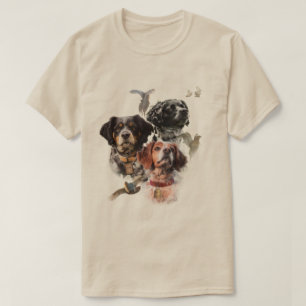 Breton Spaniel, Passie voor Vogels T-shirt