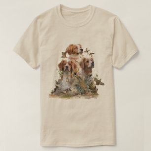 Breton Spaniel, Passie voor Vogels T-shirt