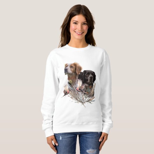 Breton Spaniel Trui (Voorkant volledig)