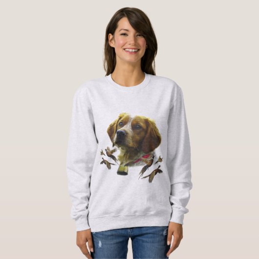Breton Spaniel Trui (Voorkant volledig)