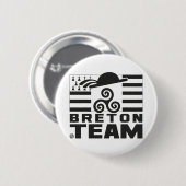 BRETON TEAM 3 RONDE BUTTON 5,7 CM (Voorkant /achterkant)