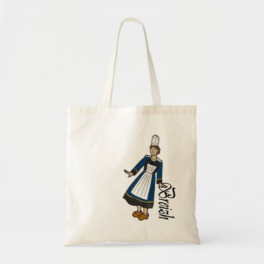 Breton Woman #1 Tote Bag (Voorkant)