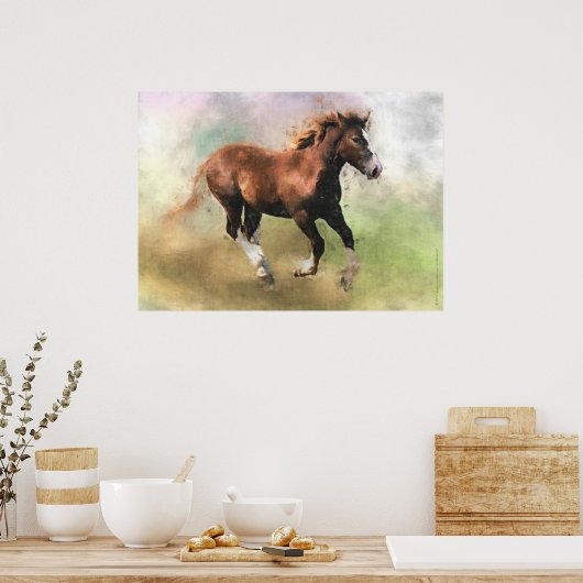 Bretonfoeldruk Poster (Keuken)