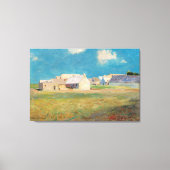 Bretons Village Canvas Afdruk (Voorkant)