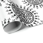 Bretonse triskel en hermijnen cadeaupapier (Rol Hoek)