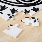 Bretonse triskel en hermijnen legpuzzel (Zijkant)