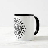 Bretonse triskel en hermijnen mok (Voorkant rechts)