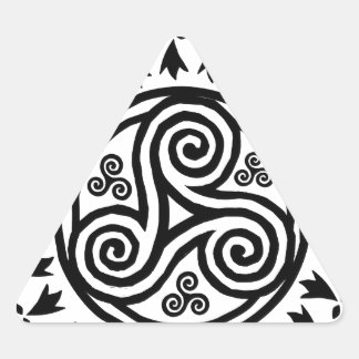 Bretonse triskel en hermijnen sticker