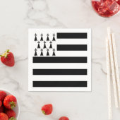 Bretonse Vlag Cocktail servetten (standaard) (Insitu)