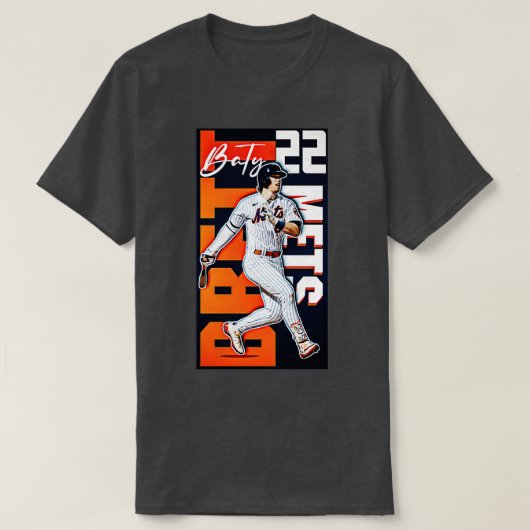 Brett Baty 22 1 T-shirt (Design voorkant)