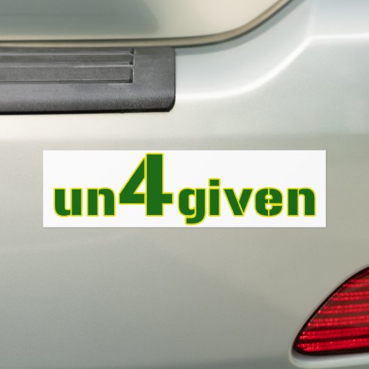 Brett Favre Un4provided Bumpersticker (Op auto)