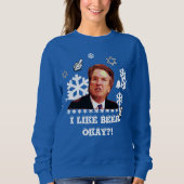 Brett Kavanaugh Ugly Hanukkah sweater (Voorkant)