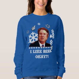 Brett Kavanaugh Ugly Hanukkah sweater