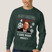 "Brett Kavanaugh" Ugly KerstSweater 2 Trui (Voorkant)