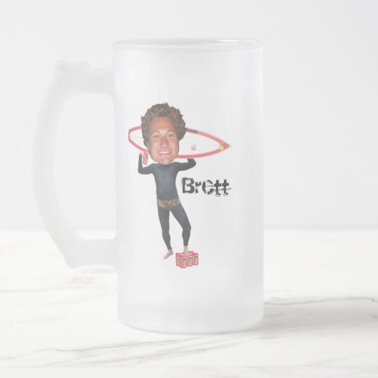 Brett Surf Matglas Bierpul (Links)