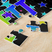 "BRETT" Voornaam, geun "HAPPY BIRTHDAY" Legpuzzel (Zijkant)