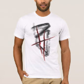 BrettHit | T-Shirt | [Black/Red/White] (Voorkant)
