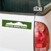 Bretton Bossen Bumpersticker (Op Truck)