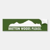 Bretton Bossen Bumpersticker (Voorkant)