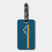 Bretton Bossen, New Hampshire Bagagelabel (Achterkant verticaal)