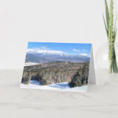 Bretton Bossen skioord Hartelijk dank Bedankkaart (Voorkant)