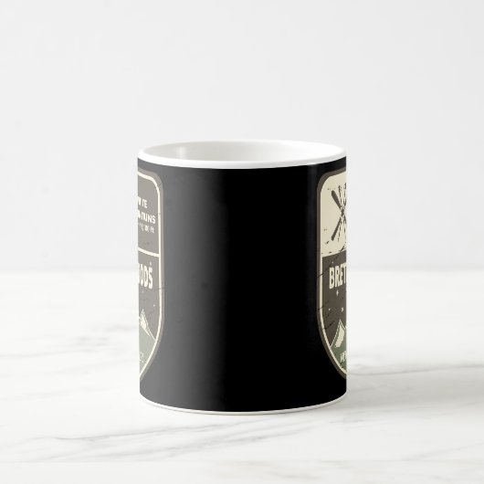 Bretton Bossen White Mountains New Hampshire Koffiemok (Center)