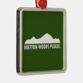 Bretton Woods graag Metalen Ornament (Rechts)