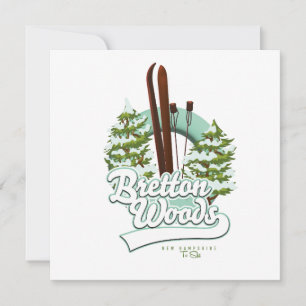 Bretton Woods New Hampshire ski logo Magneet