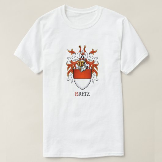 Bretz Coat of Arms Shirt (Design voorkant)