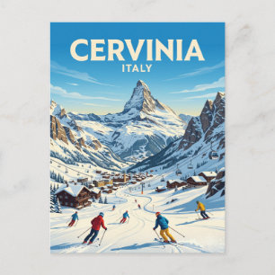 Breuil-Cervinia Skigebied Italië Briefkaart