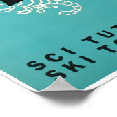 Breuil-Cervinia, Valle d'Aosta Italia, Ski Poster (Hoek)