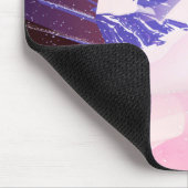 Breuil-Cervinia, Valle d'Aosta, italië,ski-poster Muismat (Hoek)