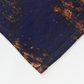 breuk van de textuurgrunge nood fleece deken (Hoek)