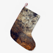 breuk van de textuurgrunge nood kleine kerstsok (Voorkant (Hangend))