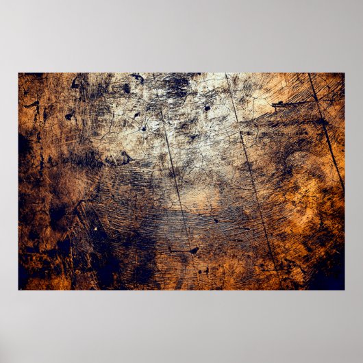 breuk van de textuurgrunge nood poster (Voorkant)