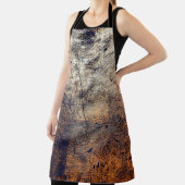 breuk van de textuurgrunge nood schort (Insitu)