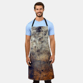 breuk van de textuurgrunge nood schort (Gedragen)