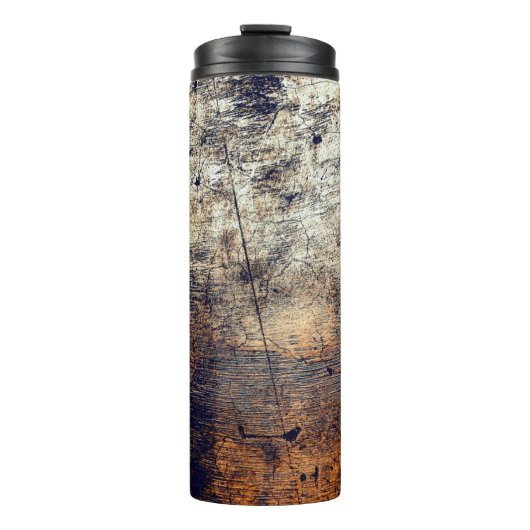breuk van de textuurgrunge nood thermosbeker (Voorkant)