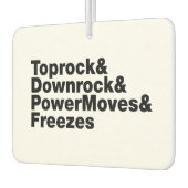 Breukbewegingen (Breakdansen) Luchtverfrisser (Links)