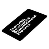 Breukbewegingen (Breakdansen) Magneet (Linkerzijde)