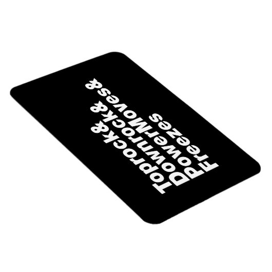 Breukbewegingen (Breakdansen) Magneet (Rechterzijde)