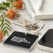 Breukbewegingen (Breakdansen) Sleutelhanger (Voorkant Rechts)