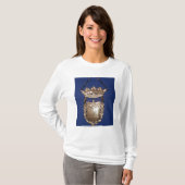 Breukbord of schild voor torah Scroll T-shirt (Voorkant volledig)